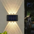 EcoGlow Solar-Außenwandleuchte